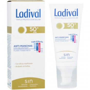 ladival antimanchas toque seco spf50 50 ml